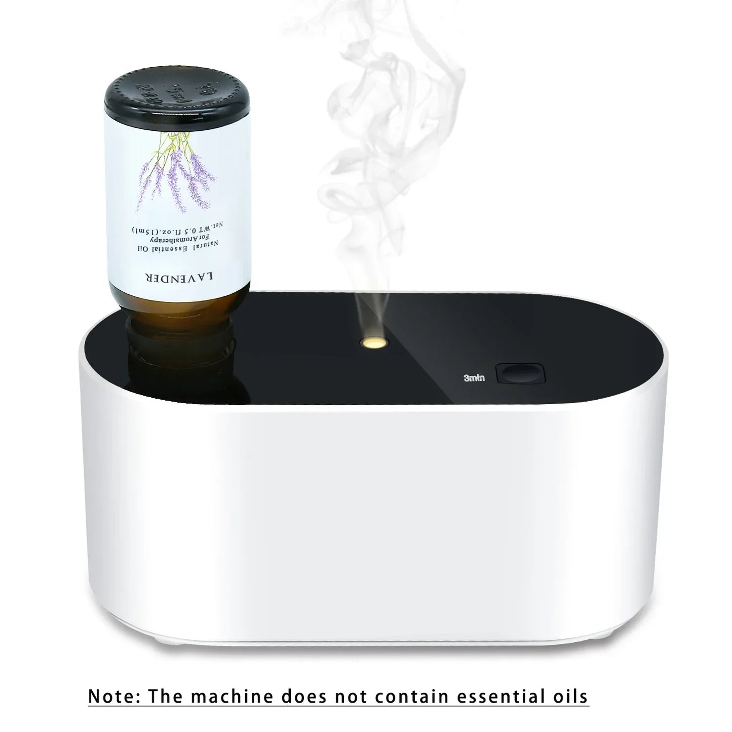 Waterless Nebulizer Essential Oil Diffuser For Aromatherapy - Aroma Diffuser Nebulizer Scent Machine Room Home Air Freshener